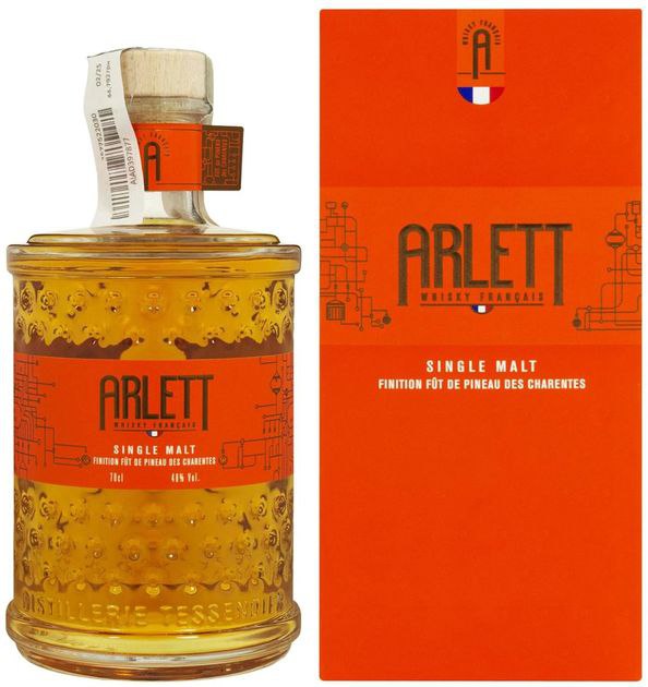 Віскі Arlett Single Malt FFD Pineau Des Charentes 48% 0.7 л 